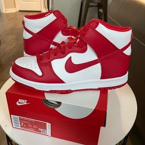 Nike Championship Red High Dunks